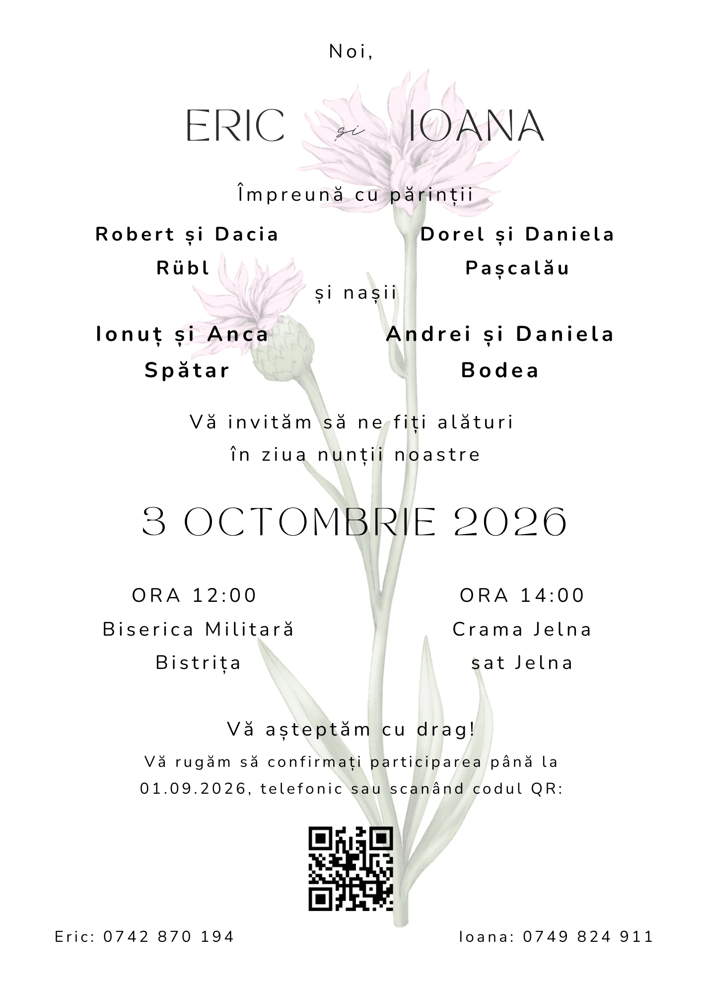 Invitație Nuntă